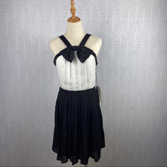 PRABAL GURUNG x TARGET Black and White Bow Dress NWT. - Picture 2 of 9